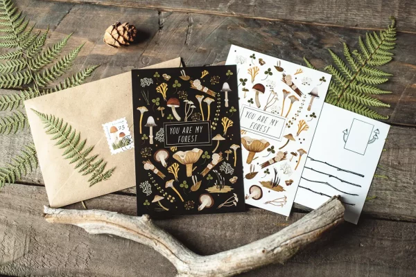 Открытка Дворникова А. «Ты - мой лес» Открытка "Ты мой лес"